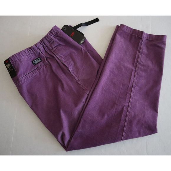 Levi's A09680005 Men Sz 2XL Purple Quick Release Corduroy Hi-Rise Skate Pants - Picture 10 of 13